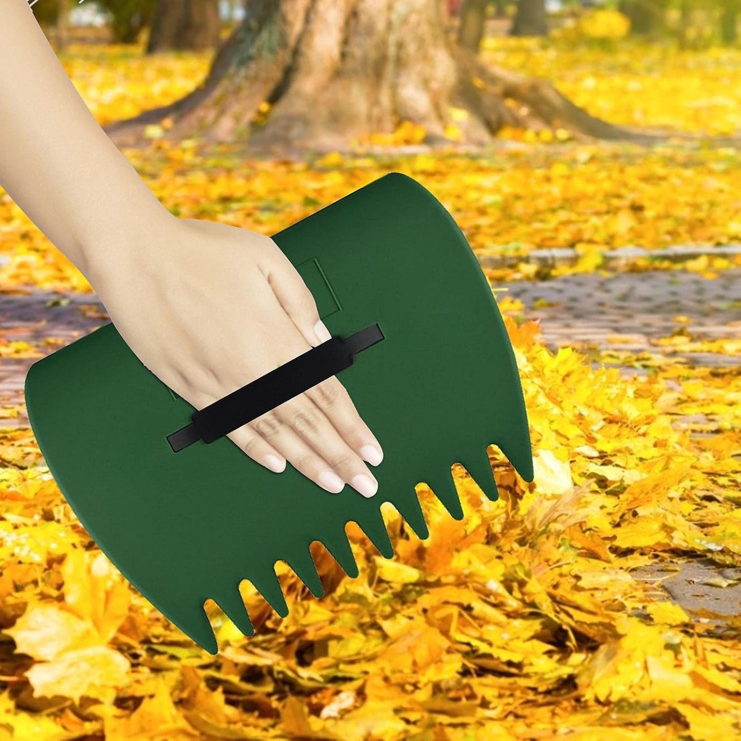 Praktische Garten-Abfallgreifer – Ergonomische Gras- und Laubentsorgung