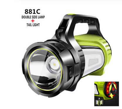 LED Doppelseiten Taschenlampe – Wasserdichte Arbeitslampe für Outdoor und Notfälle