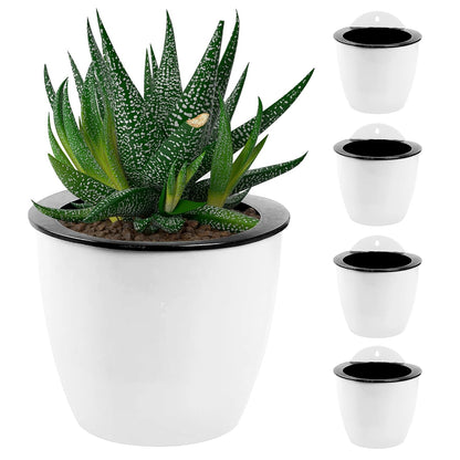 Selbstbewässernder Hängepflanztopf – Moderner Blumentopf für Wandbefestigung