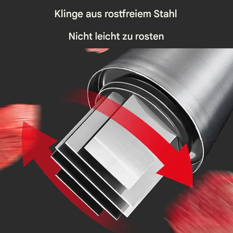 Multifunktionaler Knoblauch- Und Gemüsehacker – Edelstahl Zerkleinerer Für Schnelles Schneiden