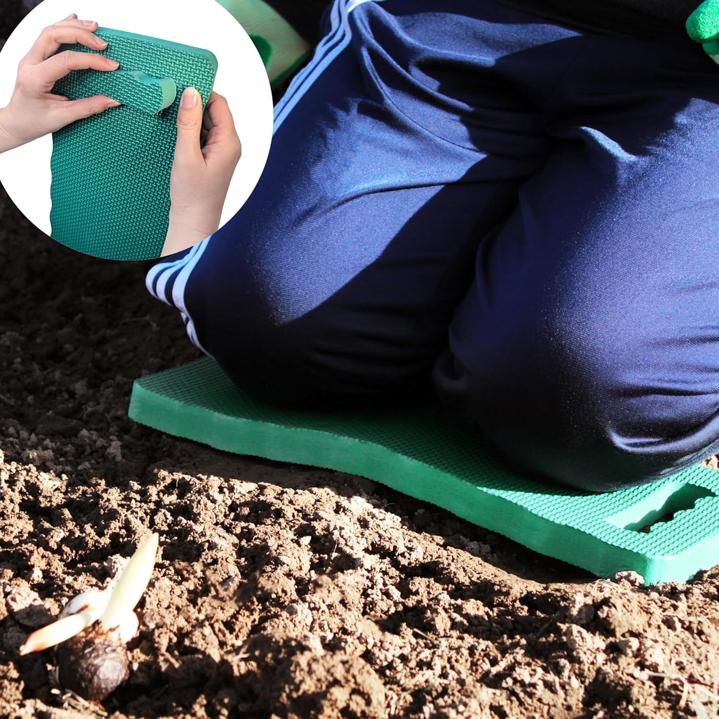 Garten-Kniepolster – Bequeme und rutschfeste Sitzmatte für Gartenarbeit und Bodenkontakt