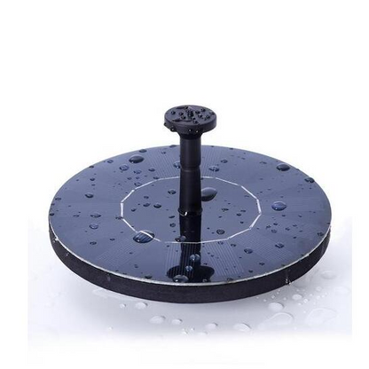 Solarbetriebener Wassersprudler für Vogeltränken – Sprudelbrunnen mit Solarpanel
