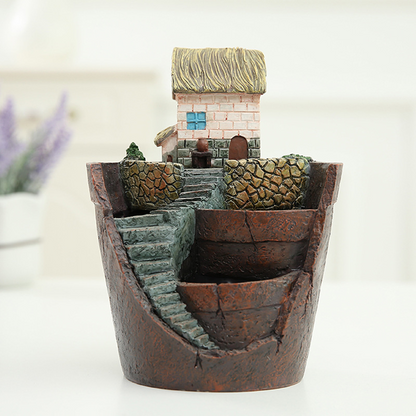 Sukkulent Dekorationsblumentopf für Mini-Garten – Bonsai Pflanztopf für Mikrolandschaft und Garten