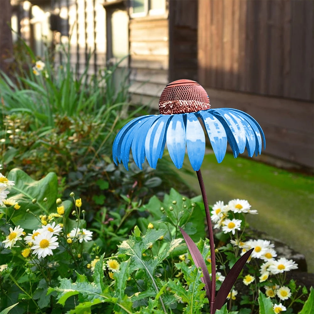 Vogelfutter Station im Blumen-Design