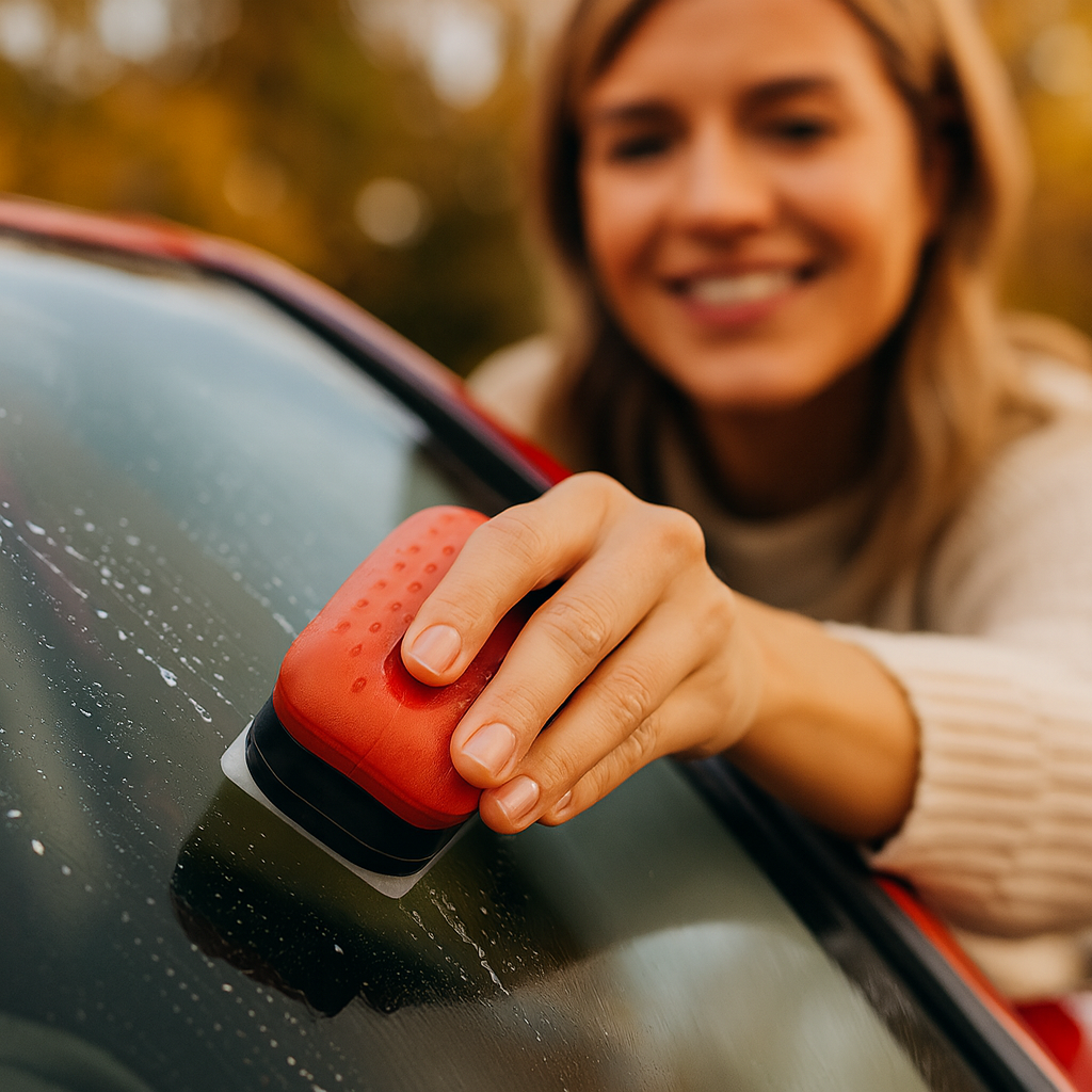 Wasserabweisende Ölschicht Bürste für Perfekte Sicht