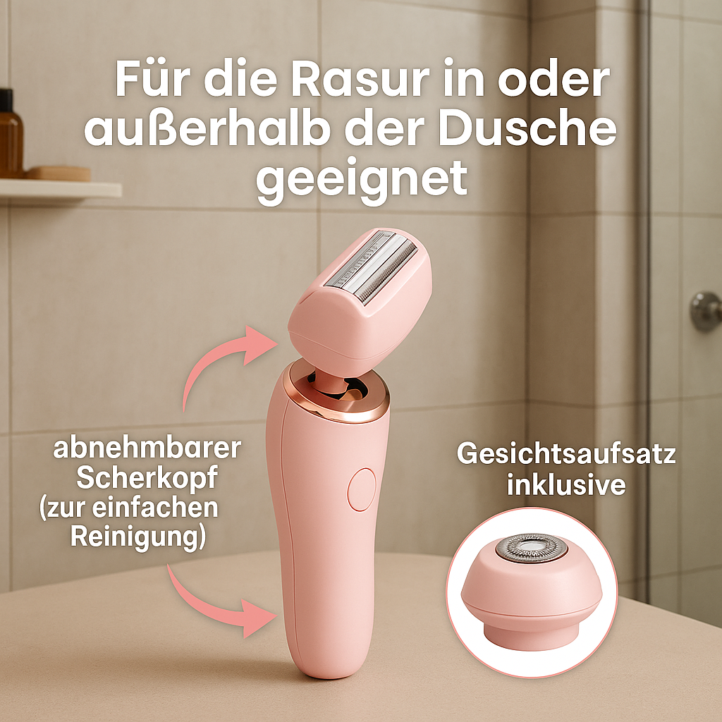 GlattPro 2.0 – Deine sanfte Rasur für empfindliche Haut