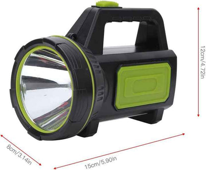 LED Taschenlampe mit Seitenscheinwerfer – Tragbare Arbeitslampe für Camping und Notfälle