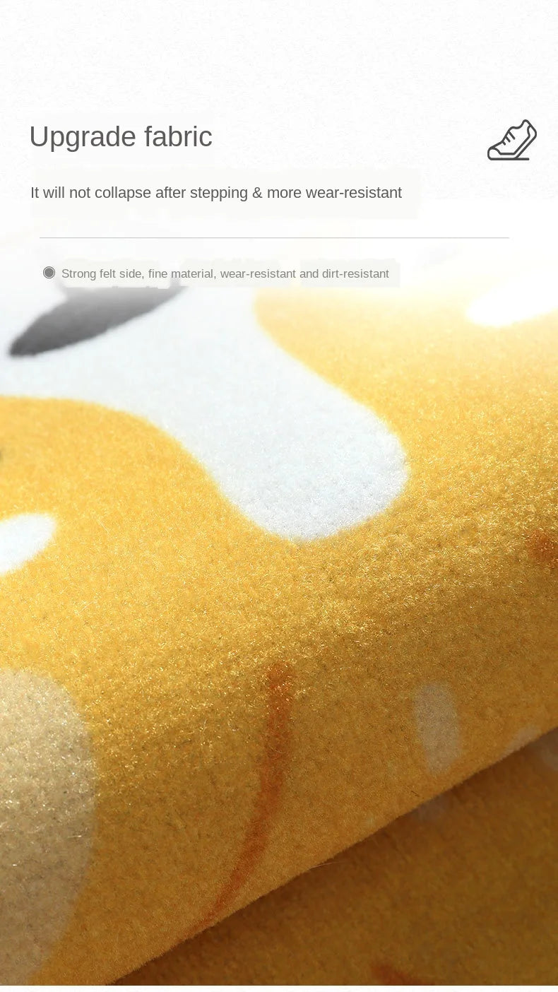 Niedliche Tier Rutschfeste Matte – Haustierdesign für Küche, Bad und Flur