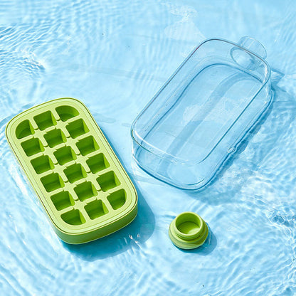 Praktische 2in1 Eiswürfelflasche