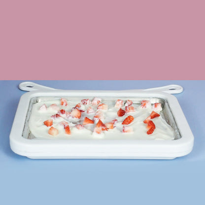 Mini Eisrollen Platte für Zuhause