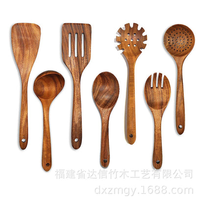 Küchenset aus Natürlichem Teak Holz