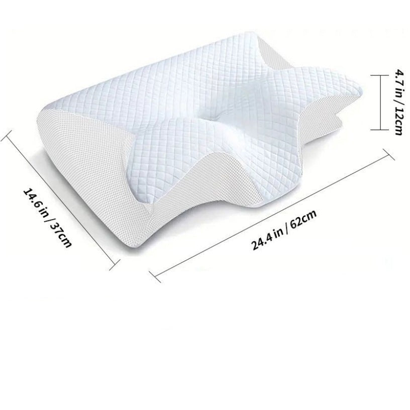 Ergonomisches Kopf Kissen für Erholsamen Schlaf