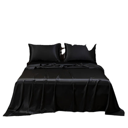 Kühlendes Seidenartiges Satin Bettlacken