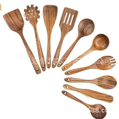 Küchenset aus Natürlichem Teak Holz