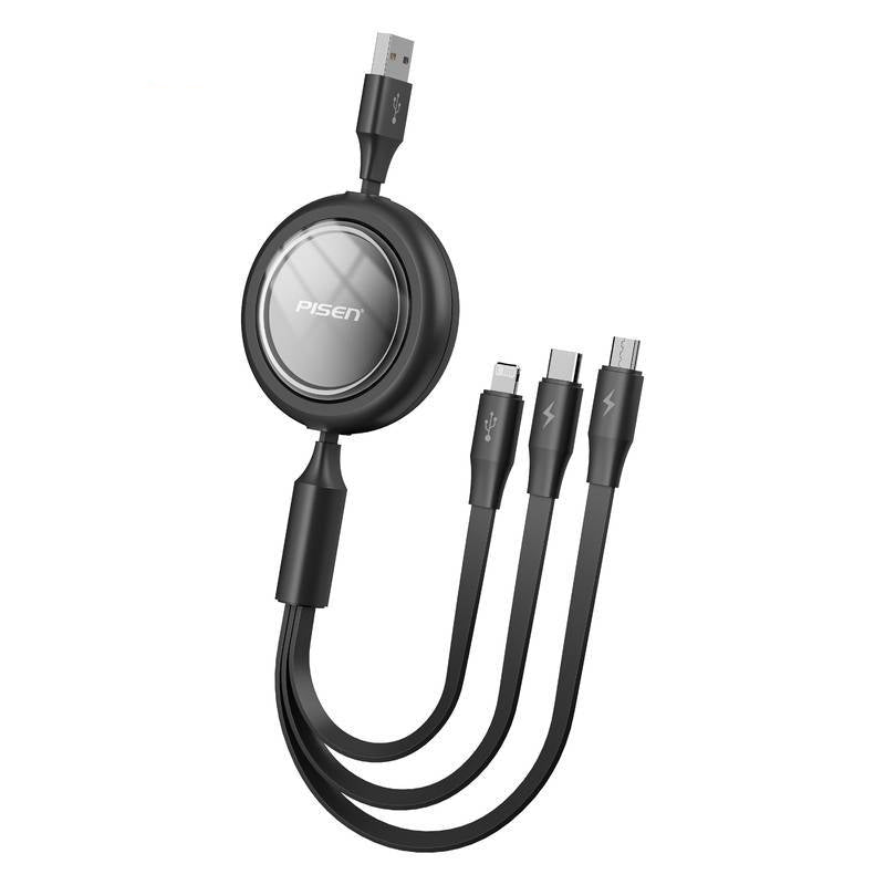 Praktisches 3in1 Ladekabel