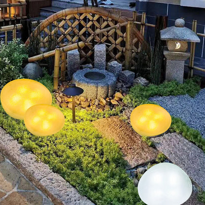 Solar Kieselstein Lichter für den Außenbereich