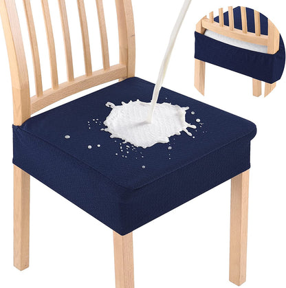 Wasserfester Jacquard-Stuhlkissenbezug – Rutschfest & Pflegeleicht