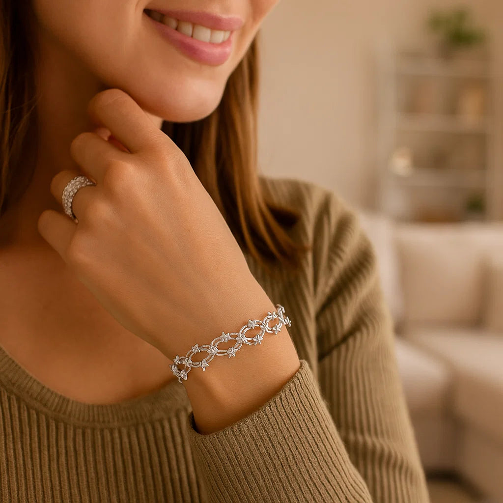 2-in-1-Magischer erweiterbarer Ring und Armband