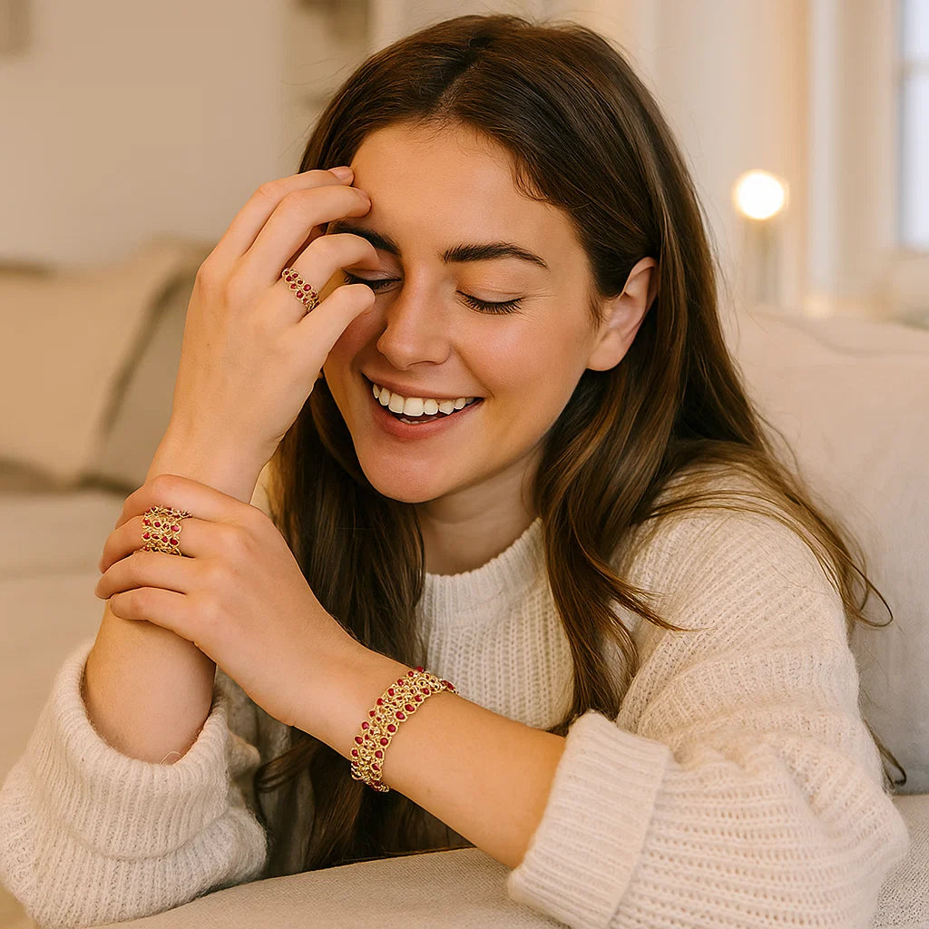 2-in-1-Magischer erweiterbarer Ring und Armband