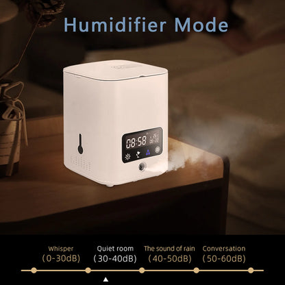 Multifunktionaler intelligenter Hydroponik-Pflanztopf mit Kalender, Diffusor und Schreibtischlampe