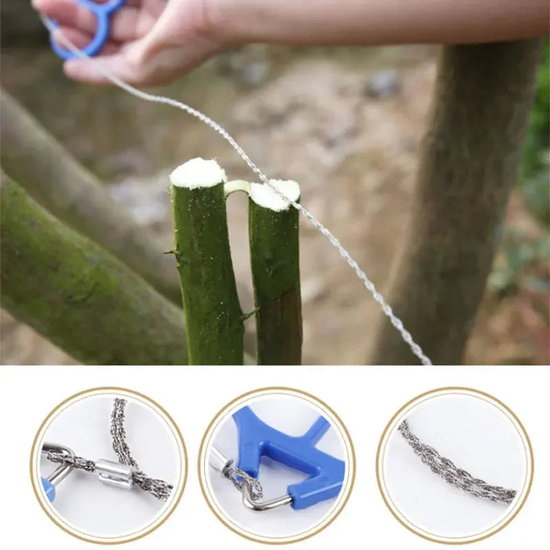 Drahtsäge für Garten und Outdoor – Kompakte Säge für Abenteuer und Gartenarbeit