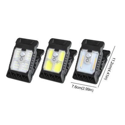 Praktische Klip Solar Lampe mit Bewegungssensor