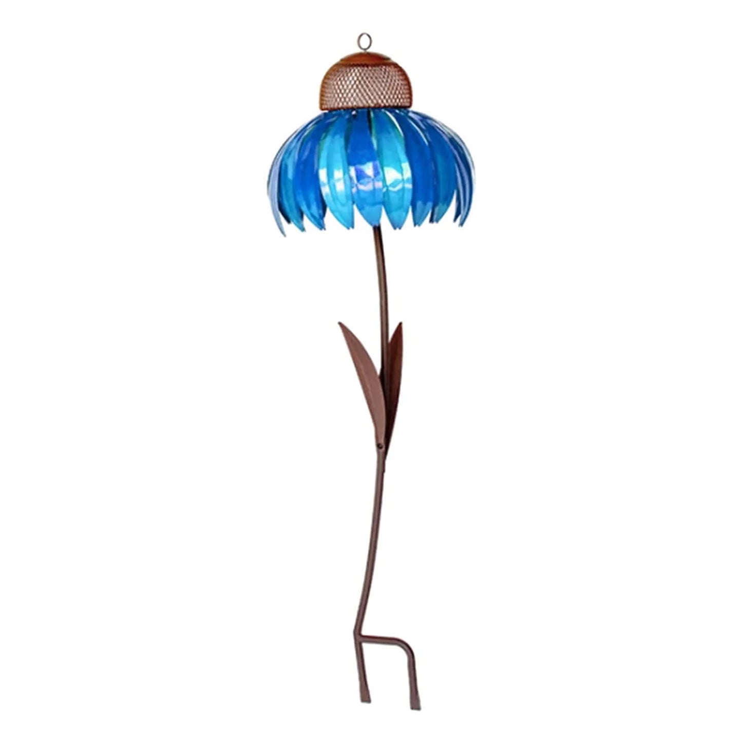 Vogelfutter Station im Blumen-Design