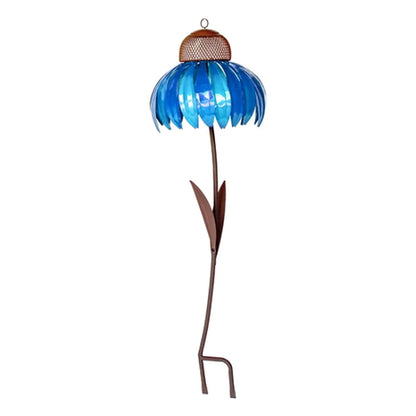 Vogelfutter Station im Blumen-Design