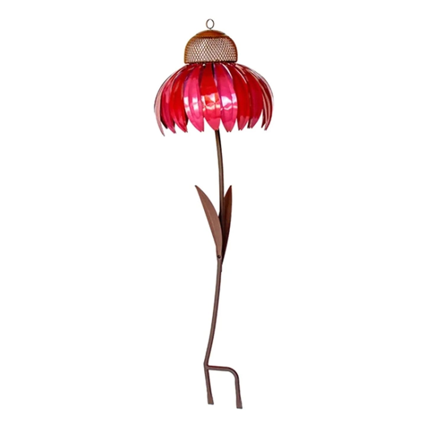 Vogelfutter Station im Blumen-Design