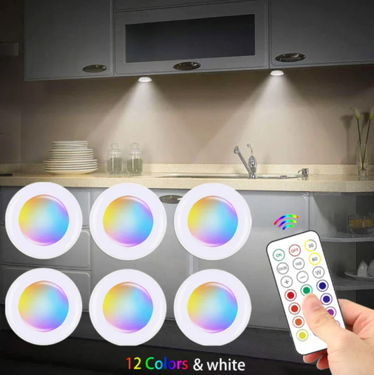 Kabellose RGB-LED-Unterlichtleiste