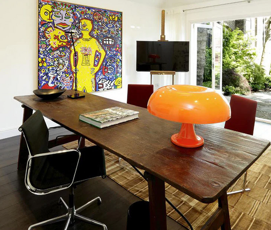 Moderne Designer LED-Pilz-Tischlampe – Minimalistisch für Schlafzimmer & Wohnzimmer