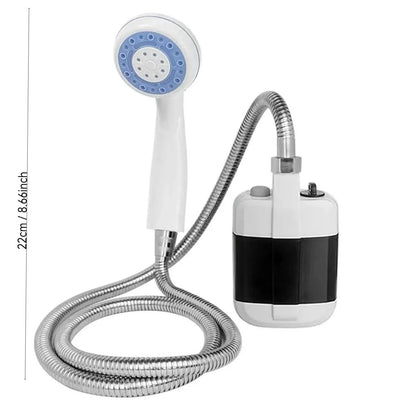 Tragbare USB-Campingdusche für den Außenbereich