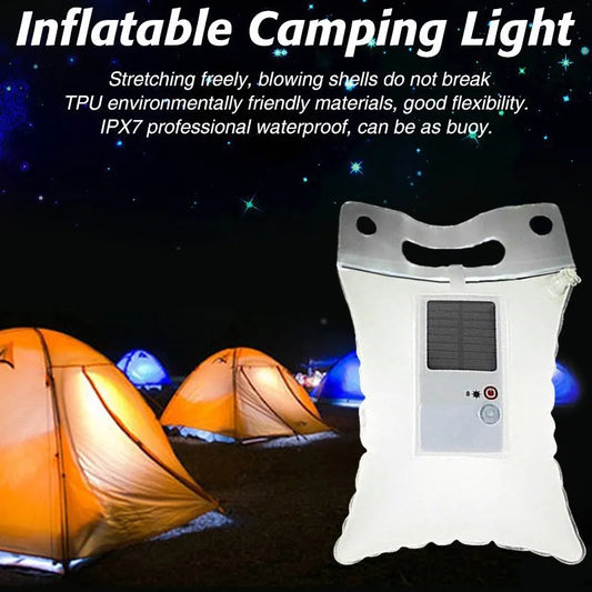 Solarlampe in Transparenter Tasche – Energiesparende LED Lampe für Garten und Außenbereich