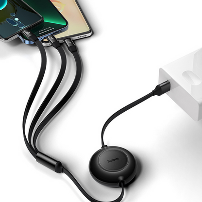 Praktisches 3in1 Ladekabel
