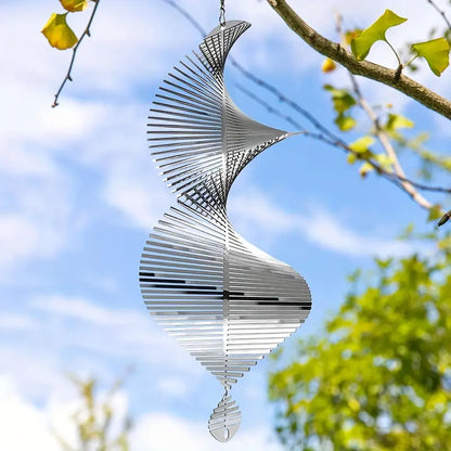 Rotierender Windläufer Garten-Dekohänger – Bunte Garten-Dekoration für draußen