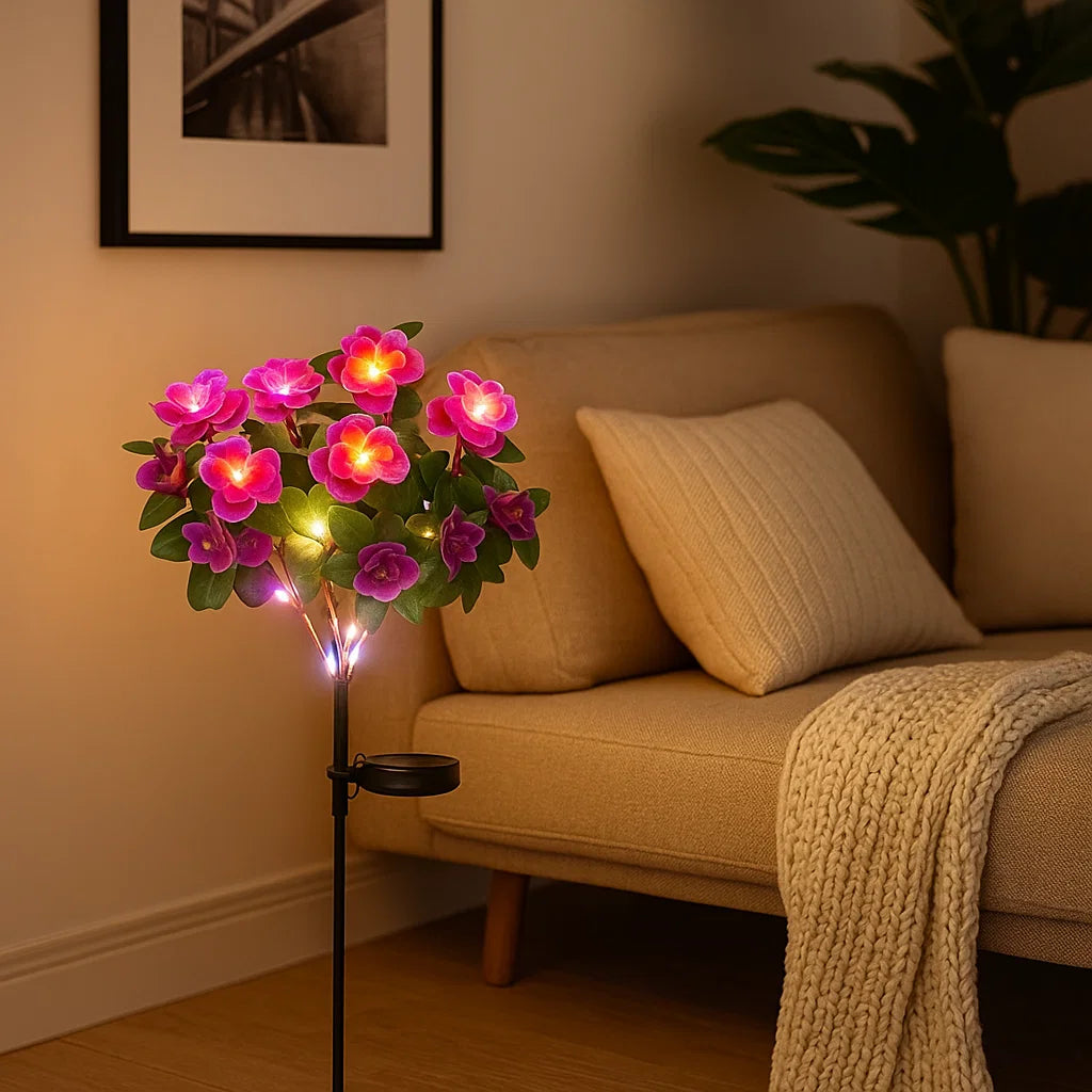 Solar Blumen Leuchten für den Außenbereich