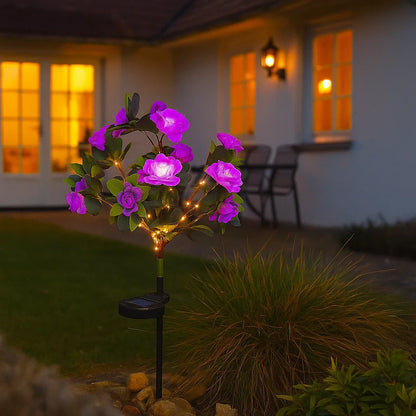 Solar Blumen Leuchten für den Außenbereich