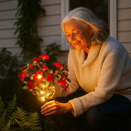 Solar Blumen Leuchten für den Außenbereich