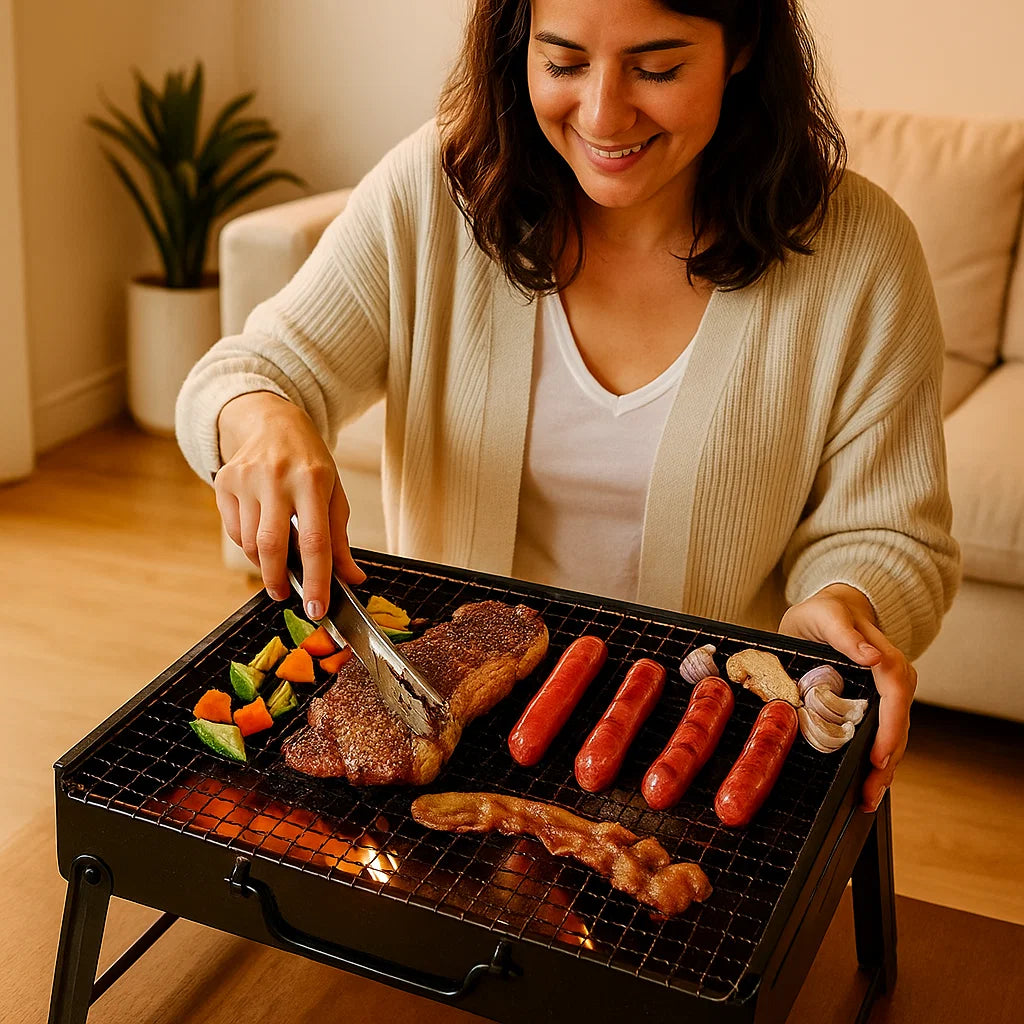 Praktisches Grillnetz - Leicht zu Reinigen!