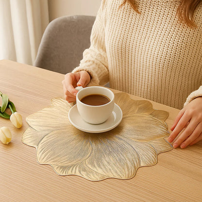 Kreatives Blumen Tisch Set - Wasserfest und Ölbeständig
