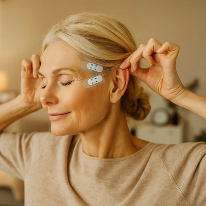 Unsichtbares Facelifting Band