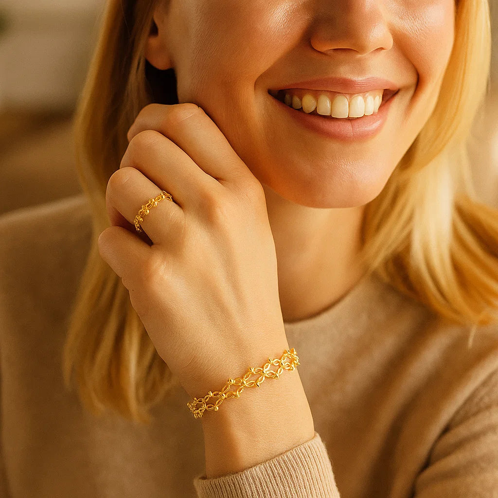 2-in-1-Magischer erweiterbarer Ring und Armband