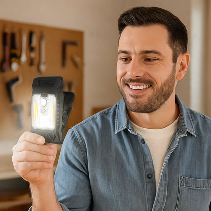 Praktische Klip Solar Lampe mit Bewegungssensor