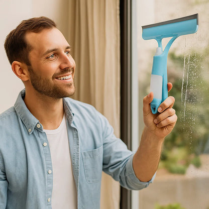 3in1 Multifunktions Glas Putzstab