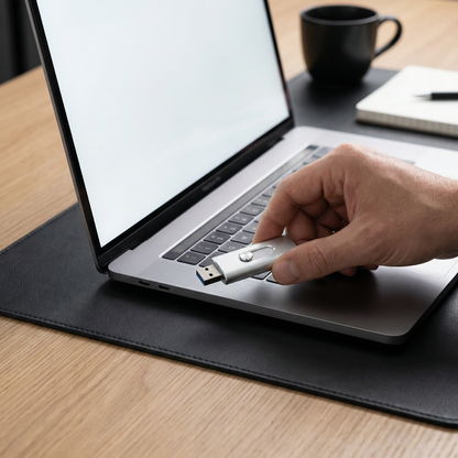 3-in-1 USB-Speicherstick – High-Speed USB 3.0 OTG-Stick mit Type-C-Adapter für Smartphone & PC