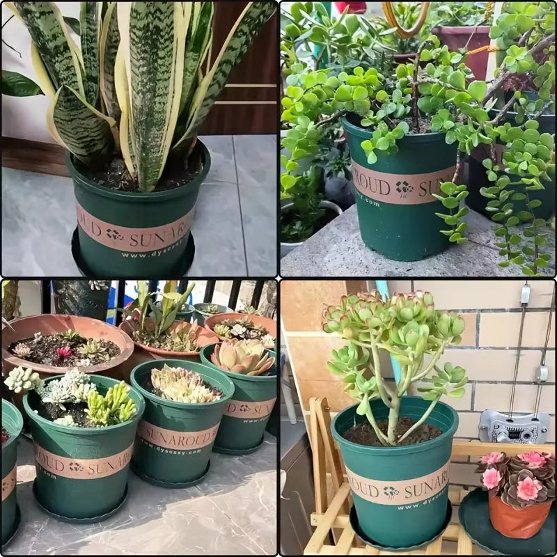 Robuster Pflanztopf aus Kunststoff – Wetterfester Blumentopf für Garten und Balkon