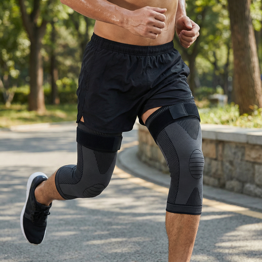 Elastische Kniebandage mit Kompression – rutschfest & stabilisierend