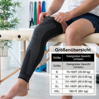 Elastische Kniebandage mit Kompression – rutschfest & stabilisierend