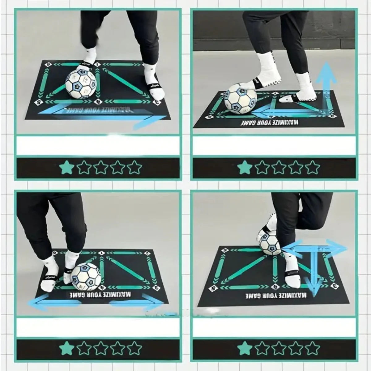 Interaktive Fußball-Trainingsmatte