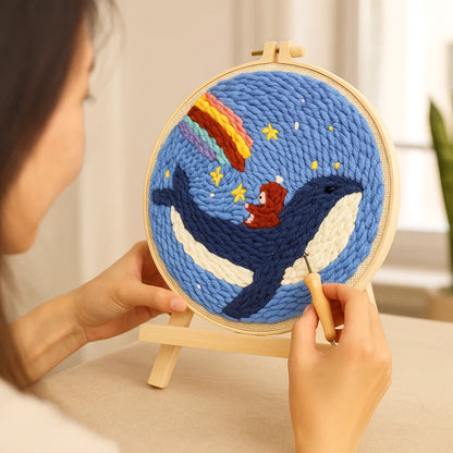 Entspannendes Stickset mit verschiedenen Designs